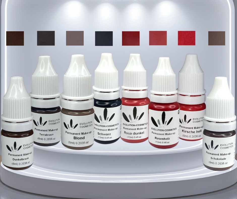 permanent make up farben set