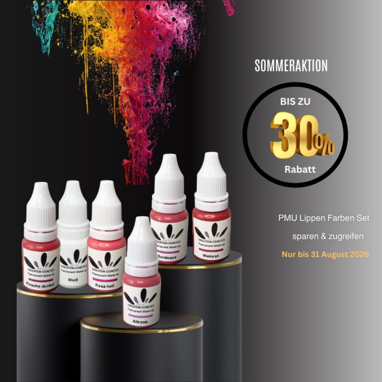 PMU Lippen Farben Set