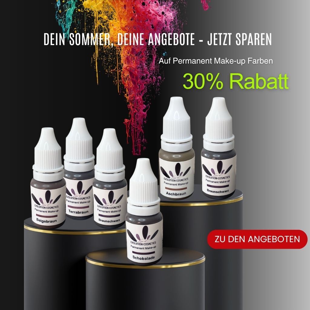 permanent make up farben Sommeraktion